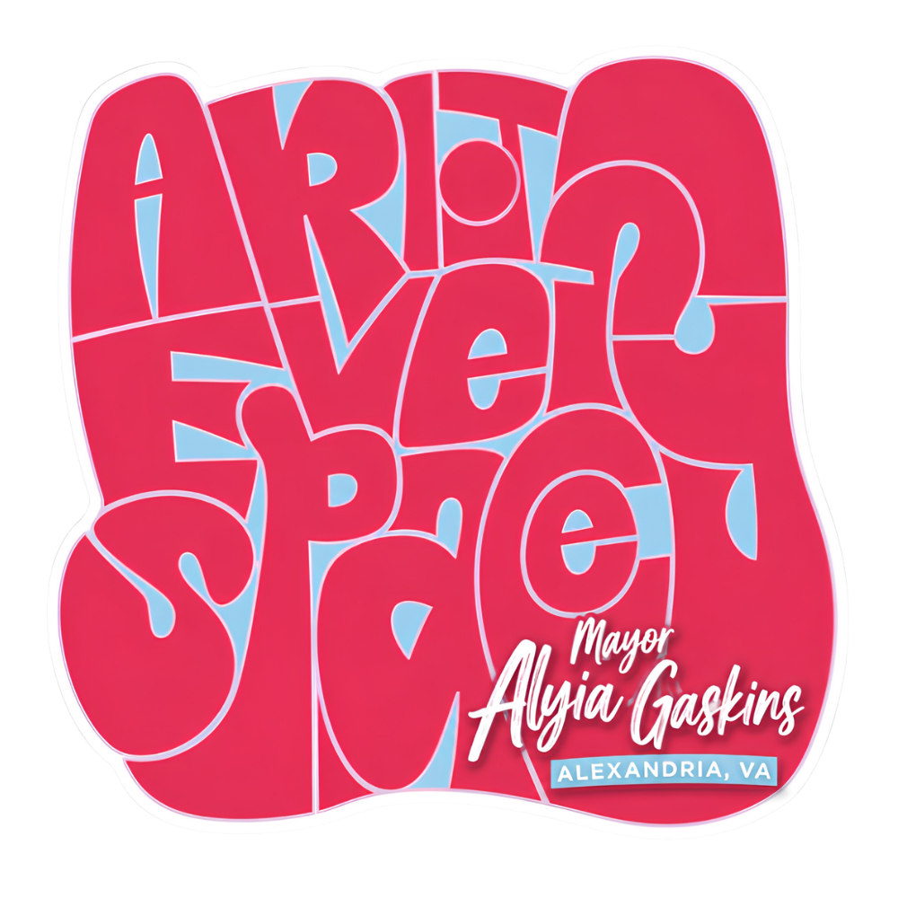 Art In Every Space — Mayor Alyia Gaskins, Alexandria, VA